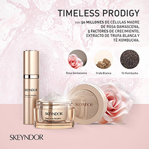 Tratamiento facial timeless prodigy con Skeyndor Tratamiento facial timeless prodigy con Skeyndor